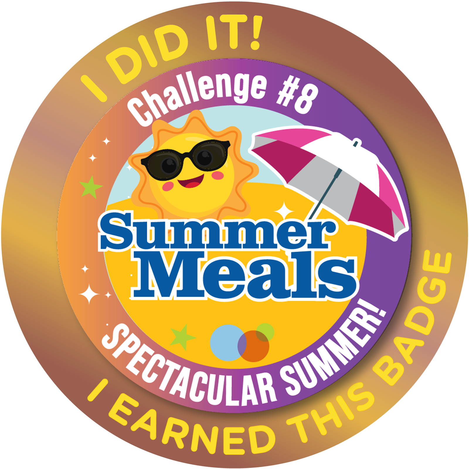 Challenge 8 You Did It graphic